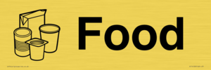 Dementia food sign